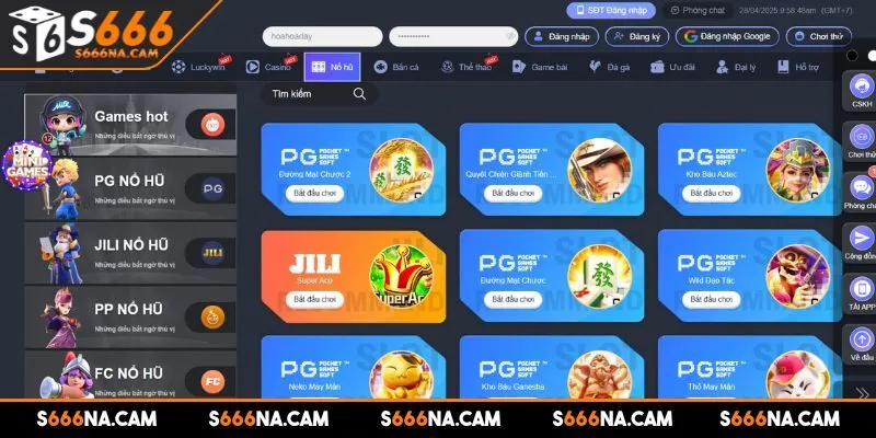 Game nổ hũ S666 với nhiều ưu điểm vượt trội